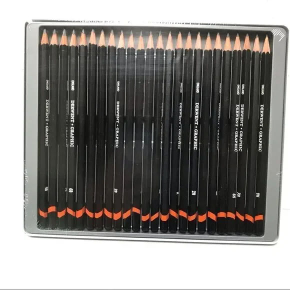 NIB Derwent 24 graphic graphite pencil set - Picture 2 of 4
